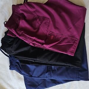 Dickies womens scrub pants in size Large.